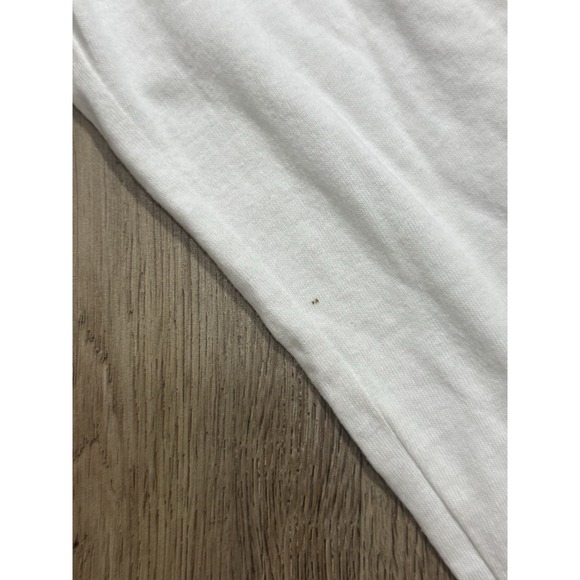 Y2K O'neill White Flower Long‎ Sleeve Women's Shirt Size L - Picture 9 of 13